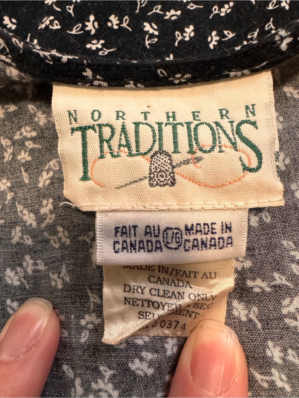 Vintage 90s Northern Traditions Maxi Dress - Picture 4 of 4
